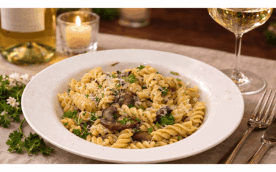 Chardonnay or Pinot Noir?                    Choosing the Perfect Wine for Mushroom Pasta
